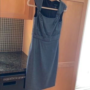 White house black market gray dress